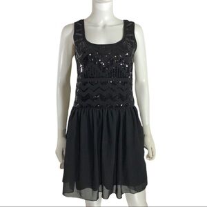 Rock&Roll Cowgirl Sequin Design Tank Dress